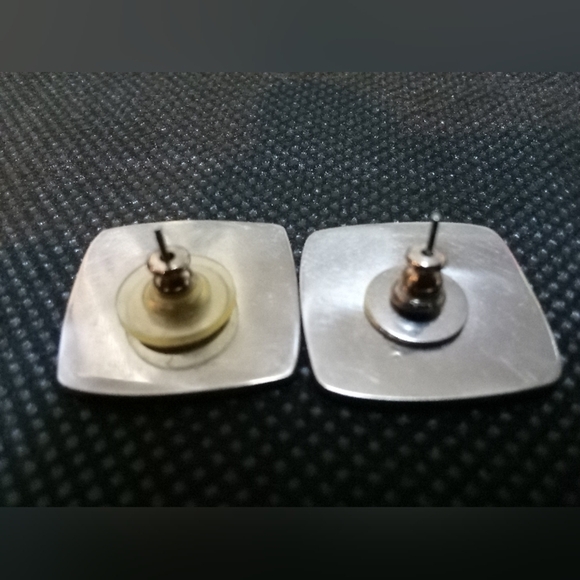 Color Burst Earrings , Multi Colored With Stud Post , Safety Back - Picture 9 of 10